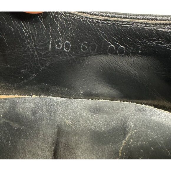 Vintage Cole Haan Imperial Grade Shell Cordovan Black Dress Derby Oxford Mens 13 - Picture 8 of 9